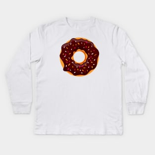 A simple donut Kids Long Sleeve T-Shirt